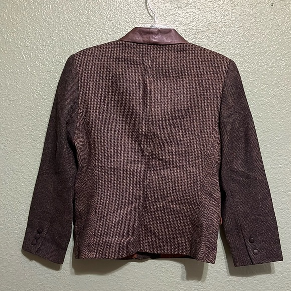 International Scene Blazer Classic Tweed Equestrian Vintage - Picture 8 of 11